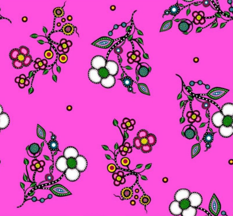Audrey Armstrong - Mother Earth - Allover Floral - Pink