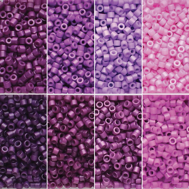 11/0 Linea - Violet Vibes Bead Mix
