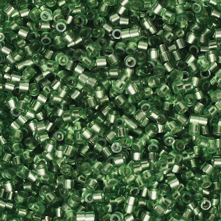11/0 Linea - Silver Lined Green 30g Bag