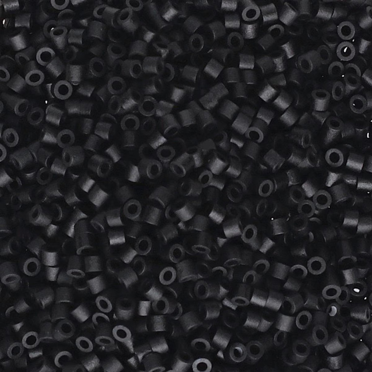 11/0 Linea - Black Matte 30g Bag