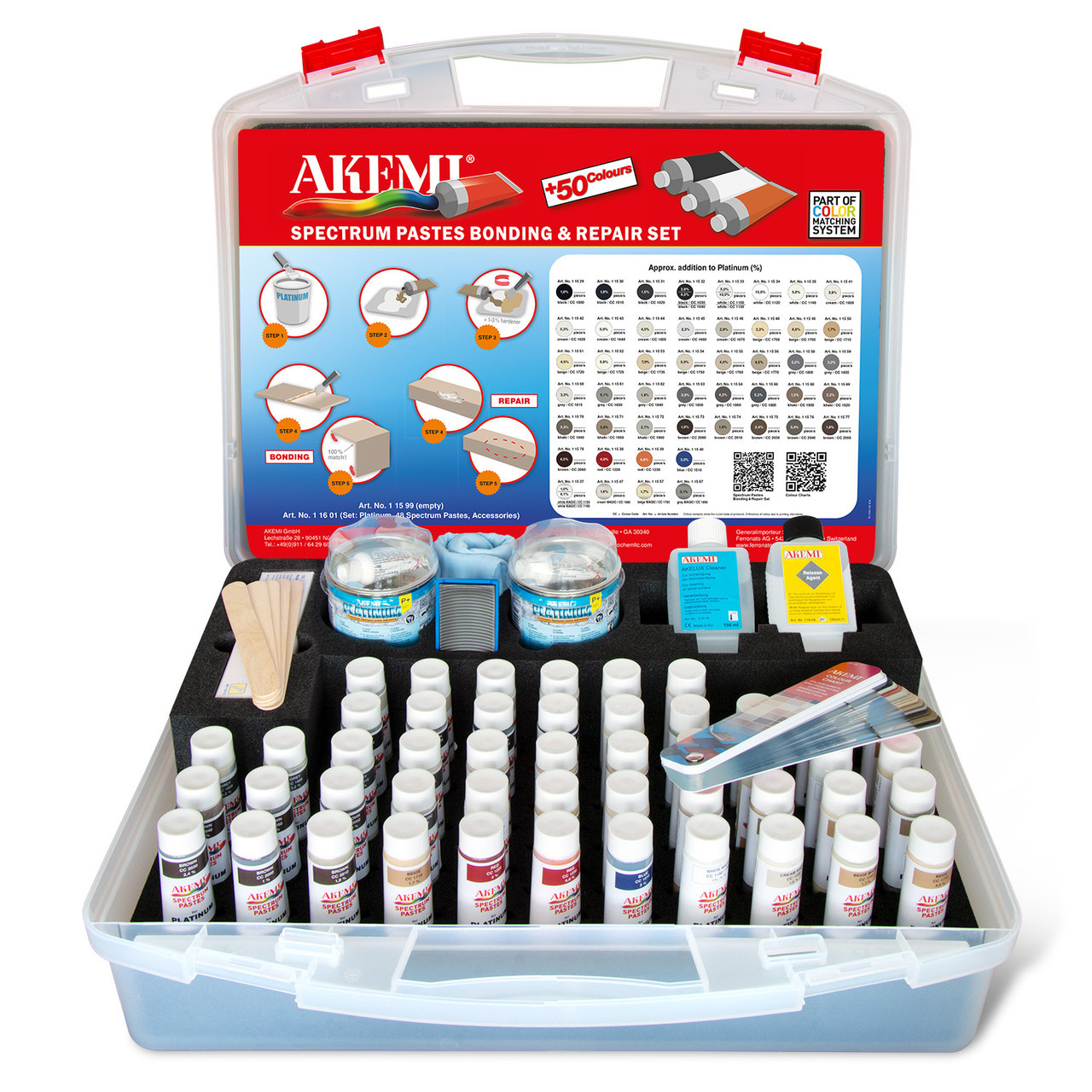 Spectrum Paste Kit - All pastes, adhesives, and match book