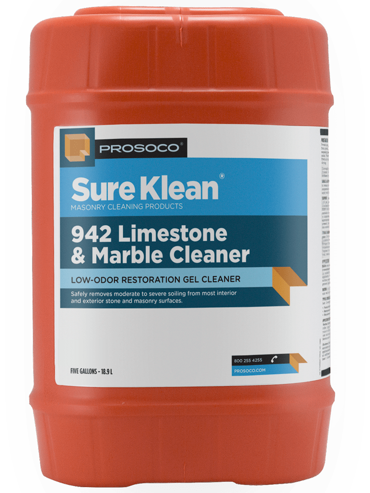Prosoco 942 Limestone & Marble Cleaner