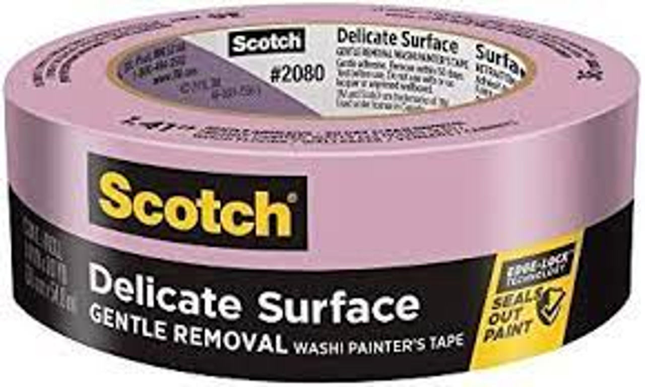 3M 2080 1.5" Delicate Surface Painter's Tape  (24 per Case)