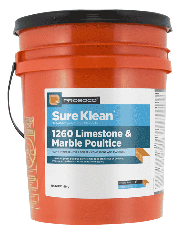 1260 Limestone & Marble Poultice/ 5 gal
