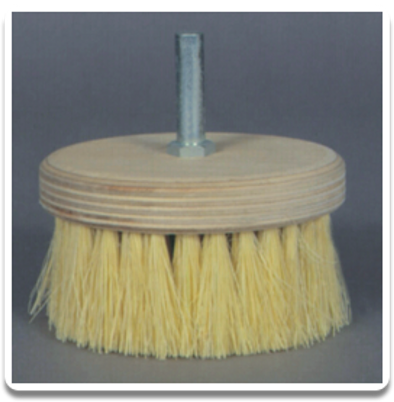 7" Tampico Rotary Scrub Brush with 5/8 Arbor