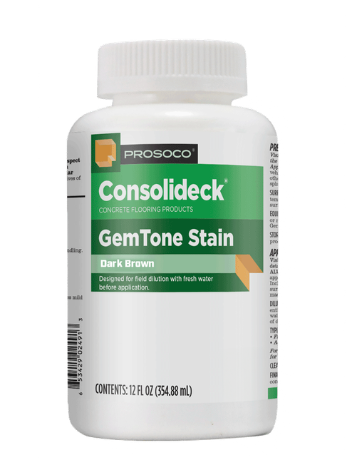 PROSOCO GemTone Stain - Dark Brown