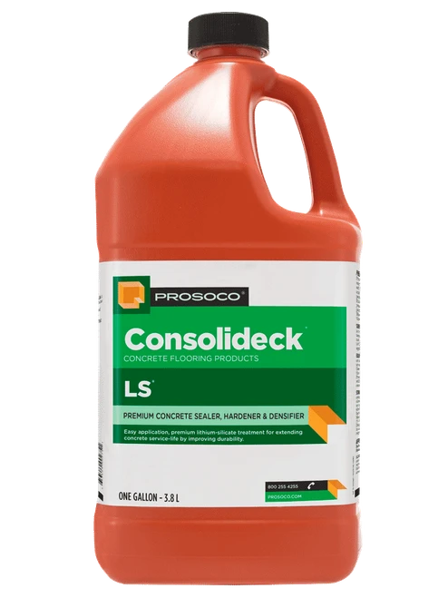 PROSOCO Consolideck LS 1-gallon bottle; sold as a case of four bottles