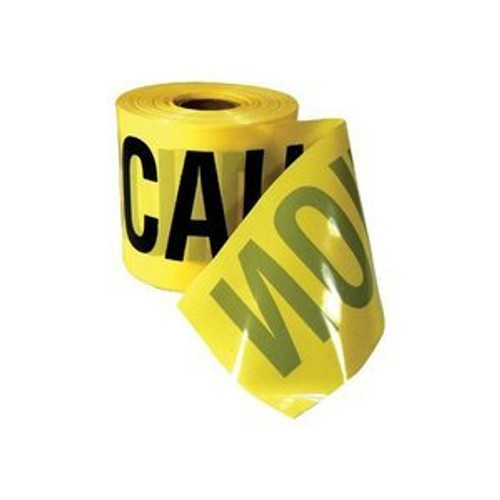 Caution Barricade Tape 3 in. x 1,000 ft. Yellow/Black