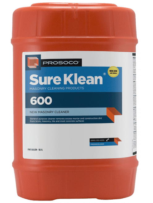 600 New masonry cleaner/ 55 gal