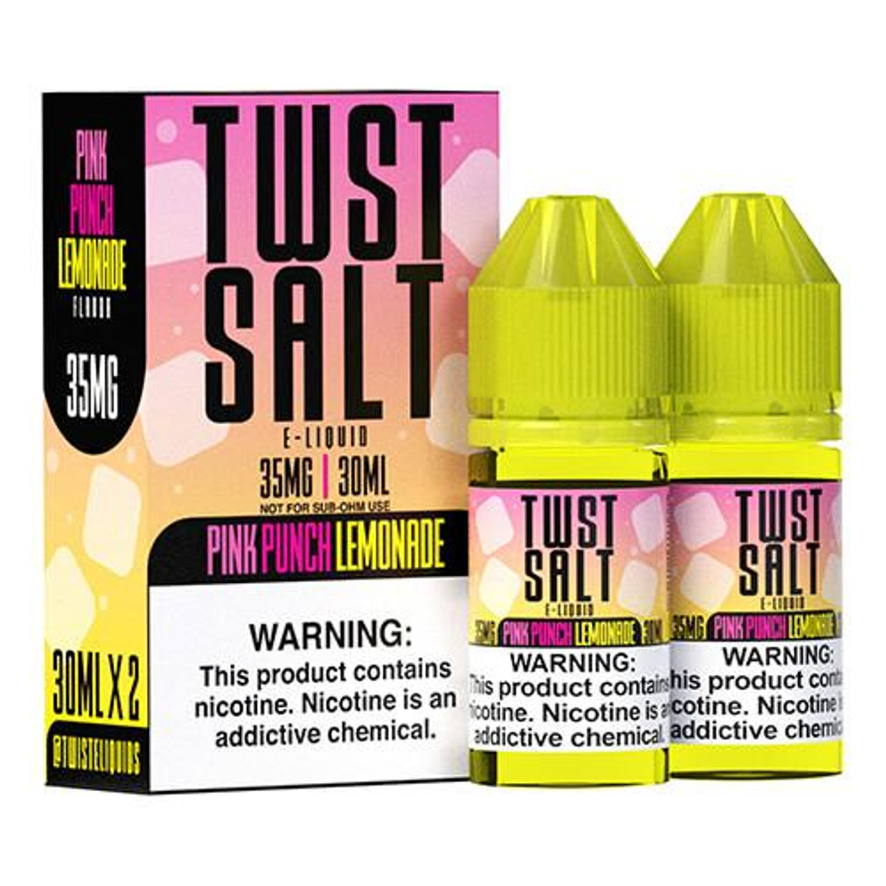 Lemon Twist Salt - Pink No. 1 60ml | Premium E-Liquid - Eciggity