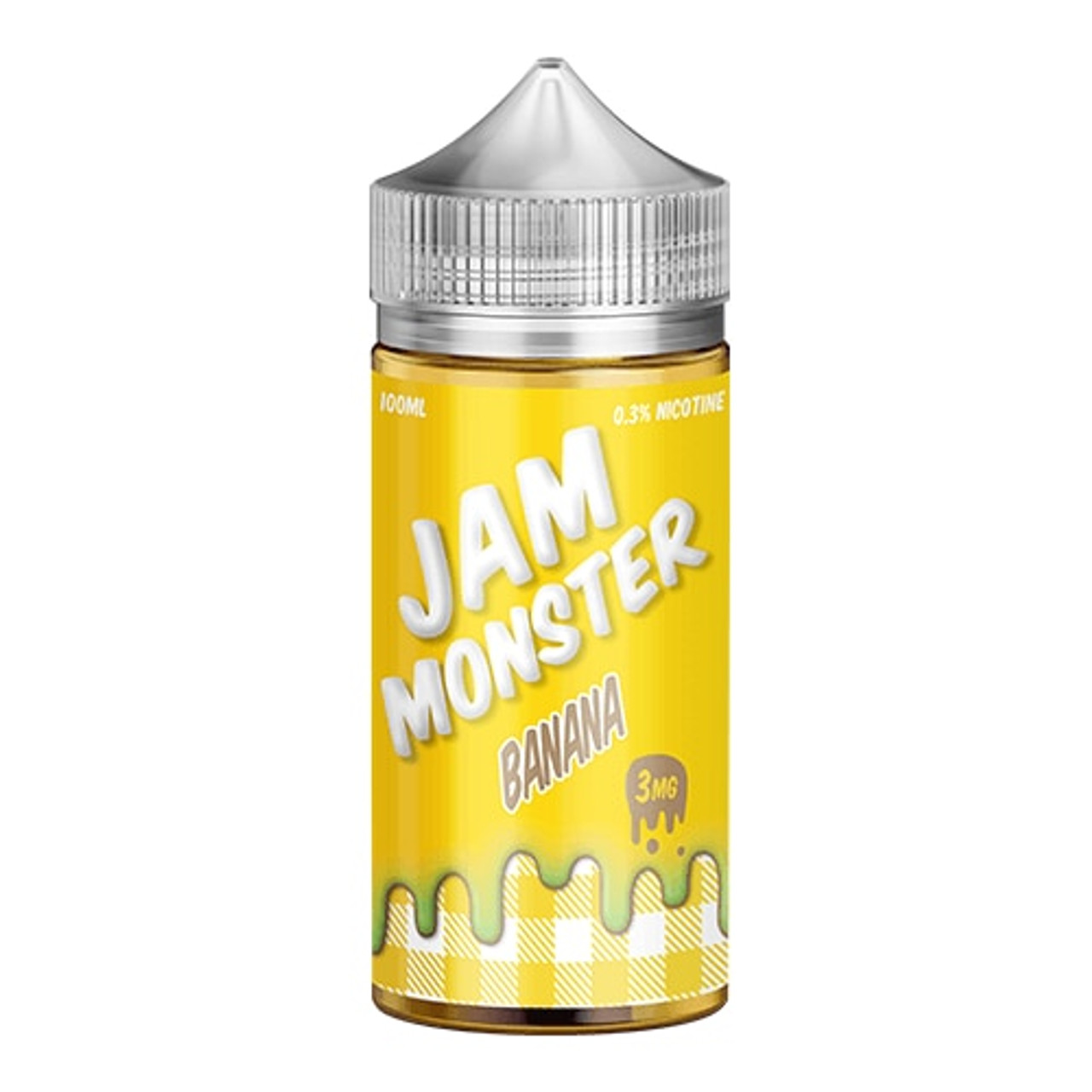 Jam Monster Banana 100ml Premium E Liquid Eciggity Jam Monster Banana 100ml Premium E Liquid Eciggity