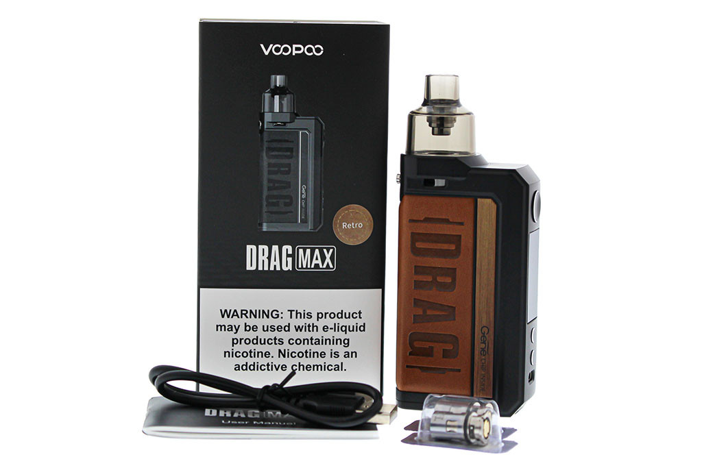 VooPoo Drag Max 177W Kit | Vape Mods And Kits - Eciggity