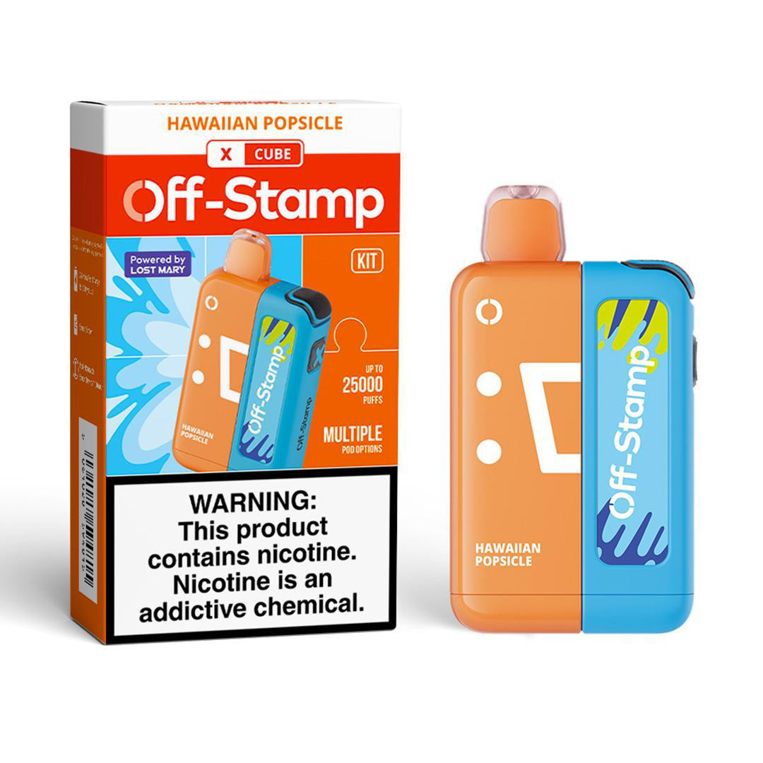 Off Stamp X Cube 25K Disposable Kit (25000 Puffs) - Eciggity