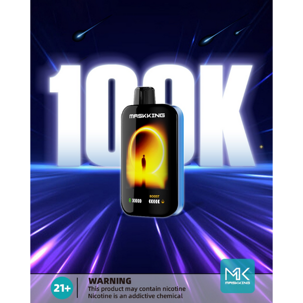 maskking 0mg disposable vape Maskking Extre 100K Disposable (100000 Puffs)