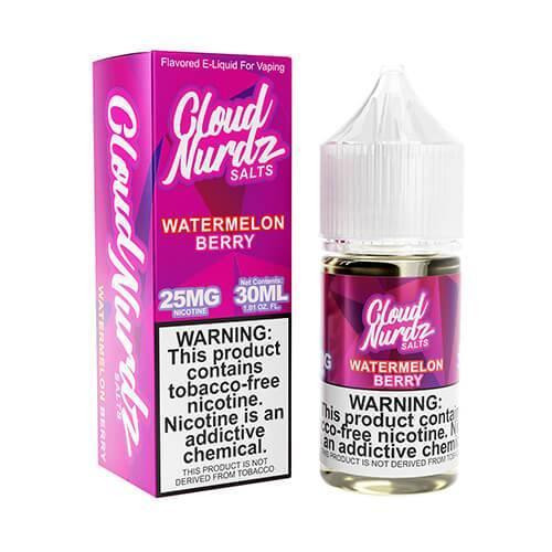 Cloud Nurdz Salts - Watermelon Berry 30ml Cloud Nurdz Salts - Watermelon Berry 30ml
