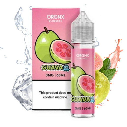Orgnx Eliquid - Guava Ice 60ml Orgnx Eliquid - Guava Ice 60ml