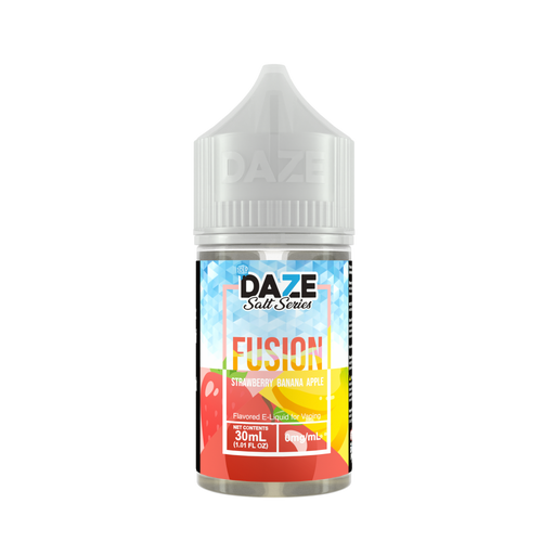 7Daze Fusion Salt - Strawberry Banana Apple Iced 30ml