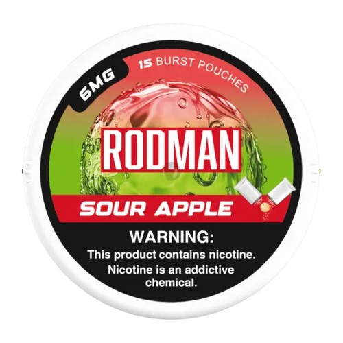 Rodman Sour Burst Nicotine Pouches