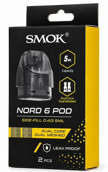 SMOK Nord 6 Pod (2 Pack)