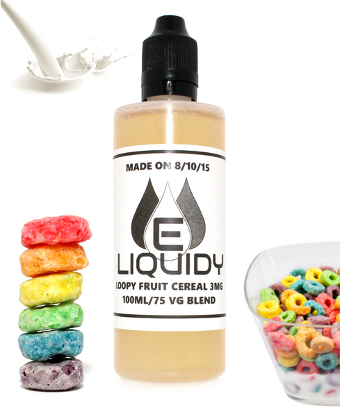 e liquid loopy fruit cereal review