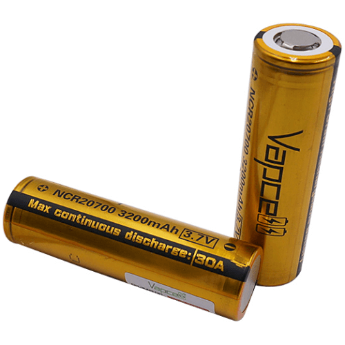 VapCell NCR 20700 3200mAh 30A Battery | Accessories - Eciggity