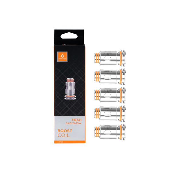aegis boost coil - geekvape reviews GeekVape Aegis Boost Replacement MTL/DTL Coil 5pcs 0.4ohm/0.6ohm Coil main image 1