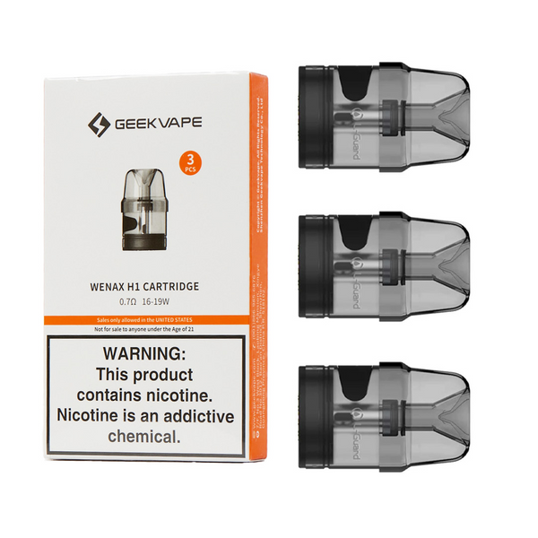 Geek Vape Wenax H1 Replacement Pod (3 Pack) | Accessories