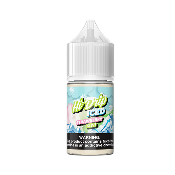 Hi Drip Salts - Iced Strawberry Kiwi 30mL | Premium E-Liquid - Eciggity