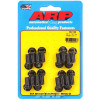 Header Bolt, 3/8-16 in Thread, 0.75 in Long, Hex Head, Chromoly, Black Oxide, Universal, Set of 16