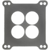 Fel-Pro Carburetor Base Plate Gasket, 4-Barrel, 4 Hole, 0.063 in Thick Composite, Square Bore, Each