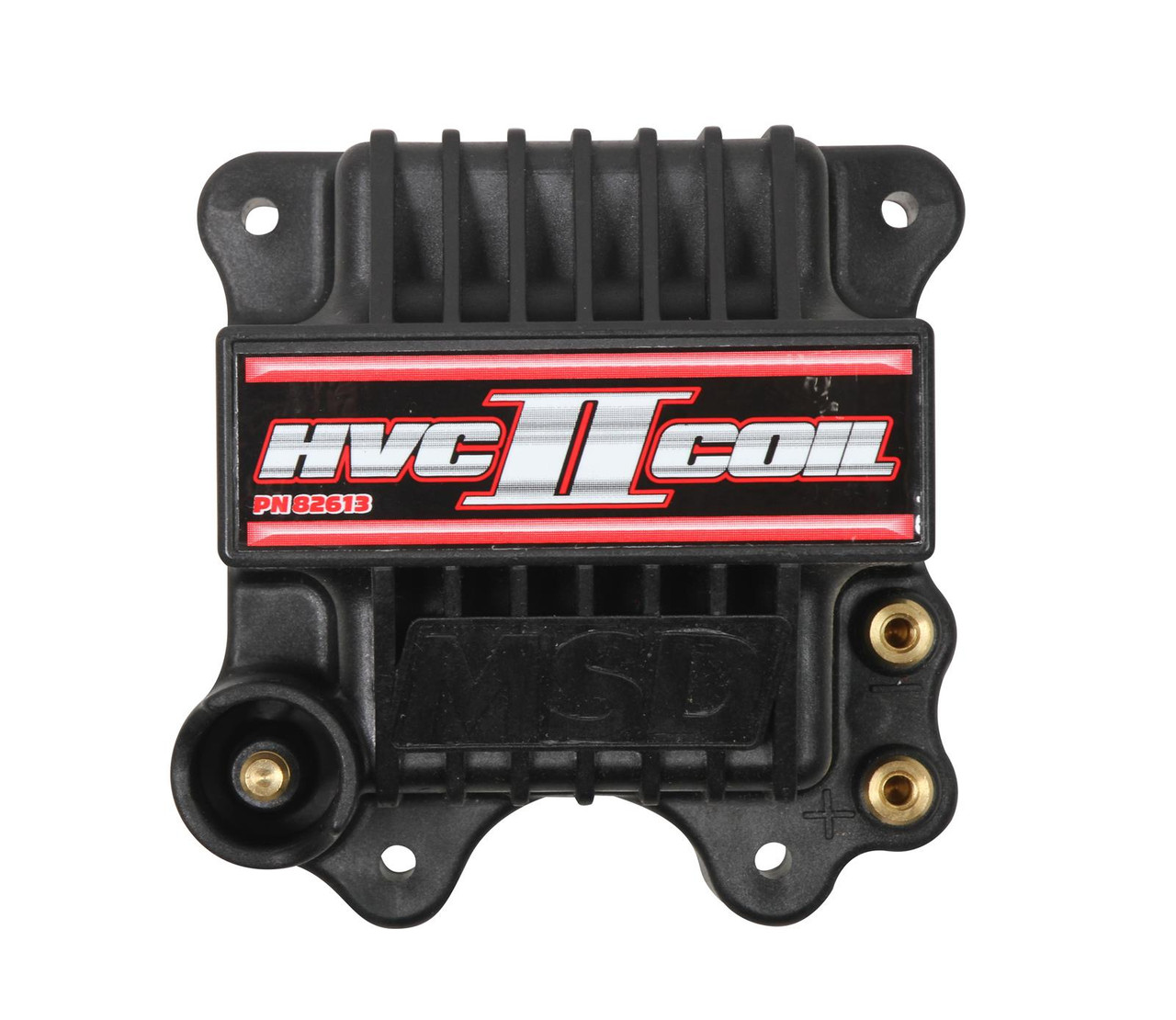 Ignition Coil, HVC II, U-Core, 0.016 ohm, Male HEI, 45000V, Black, 7 Series Ignitions, Each