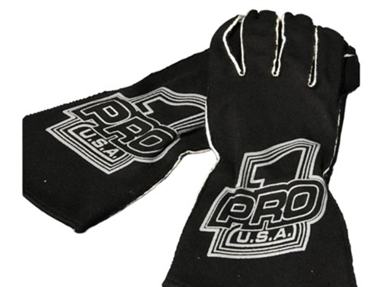 PRO 1 SFI 3.3/5 double layer reverse stitch nomex gloves. PRO 1 SFI 3.3/5 double layer reverse stitch nomex gloves.