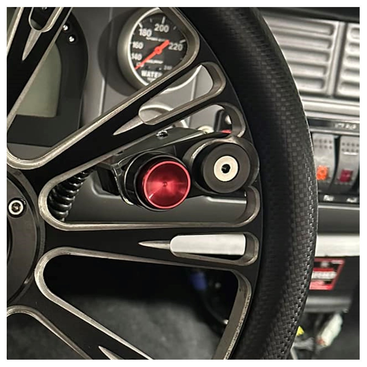 RBZ Steering Wheel Button Adapter for Crusher or Double O Transbrake Buttons