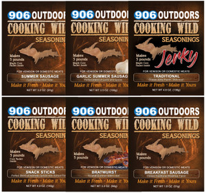 Cooking Wild Seasonings Variety 6 Pack - DEER CAMP