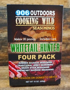 Cooking Wild Seasonings 4 Pack Carton - WHITETAIL HUNTER