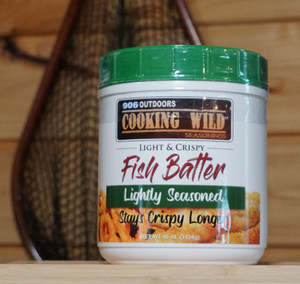 Light & Crispy Fish Batter - 40 oz Jug - LIGHTLY SEASONED 
