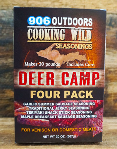 Cooking Wild Seasonings 4 Pack Carton - DEER CAMP