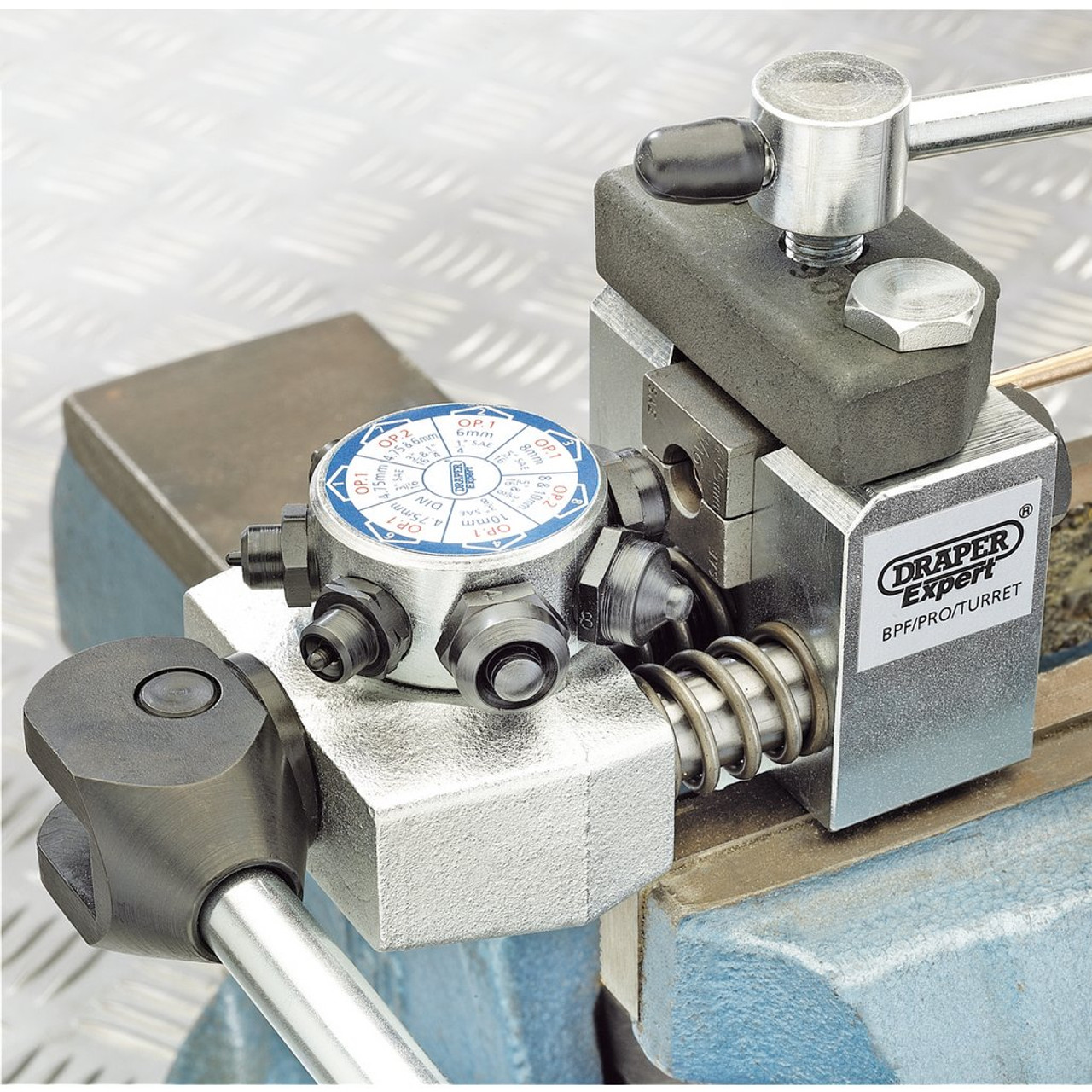 Brake Pipe Flaring Turret Kit (23310) Draper Tools