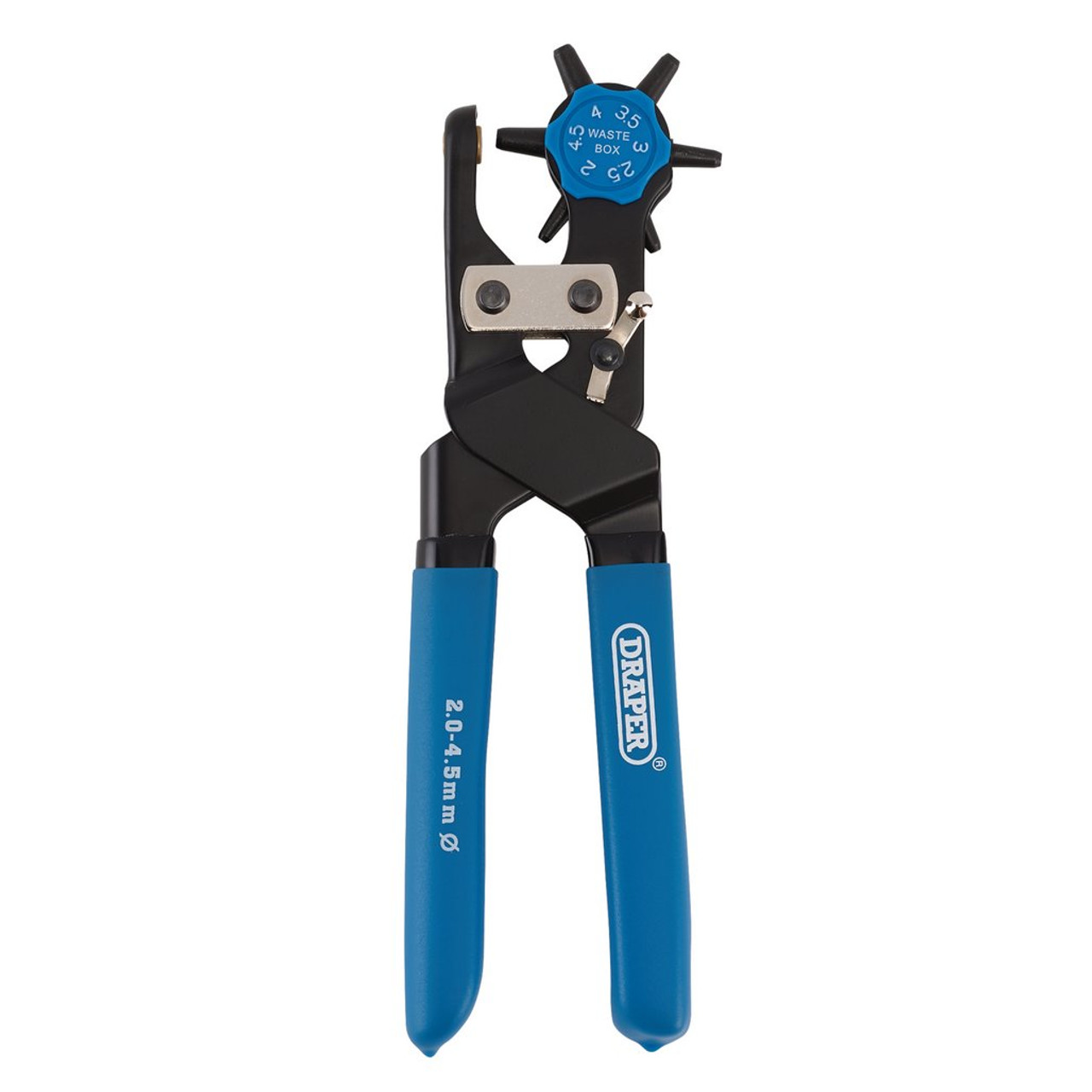 Revolving Punch Plier, 2.0 - 4.5mm (63637) | Draper Tools