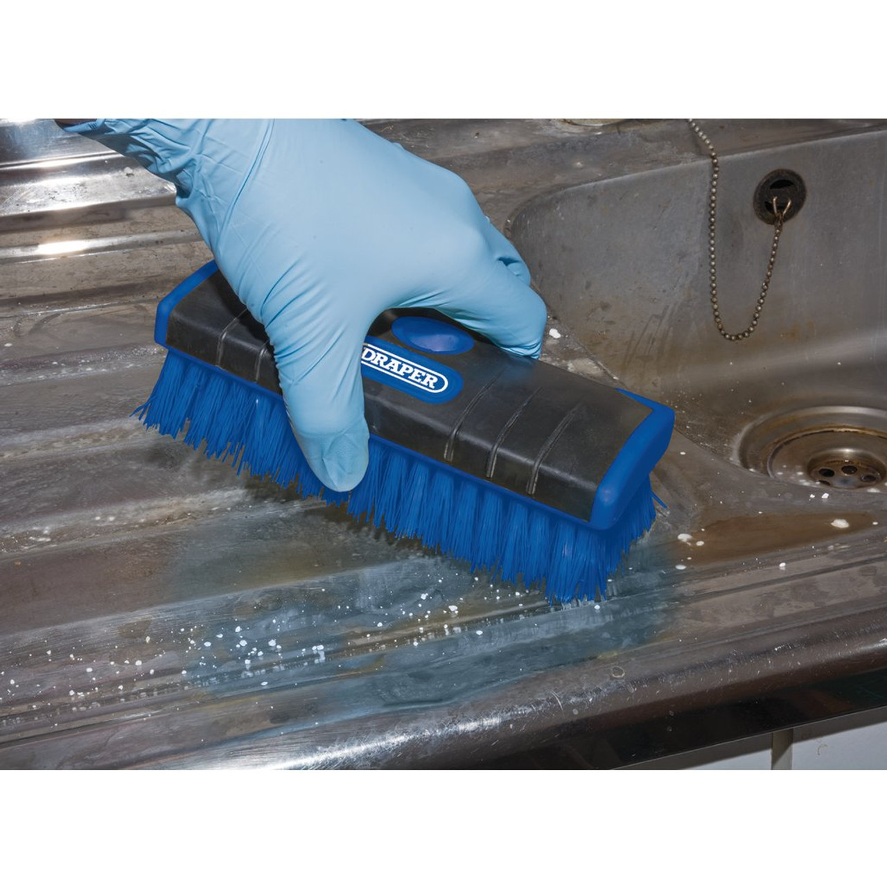 Nylon Scrub Brush - Offset (RCT-SCB-10) – ReciproTools