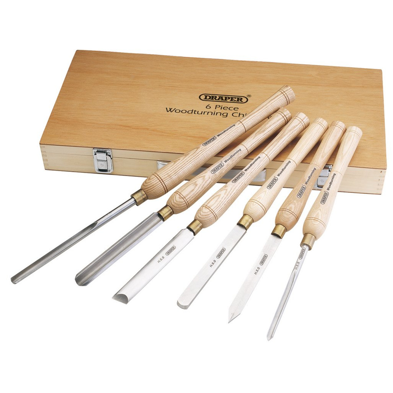 Woodturning shop chisel set