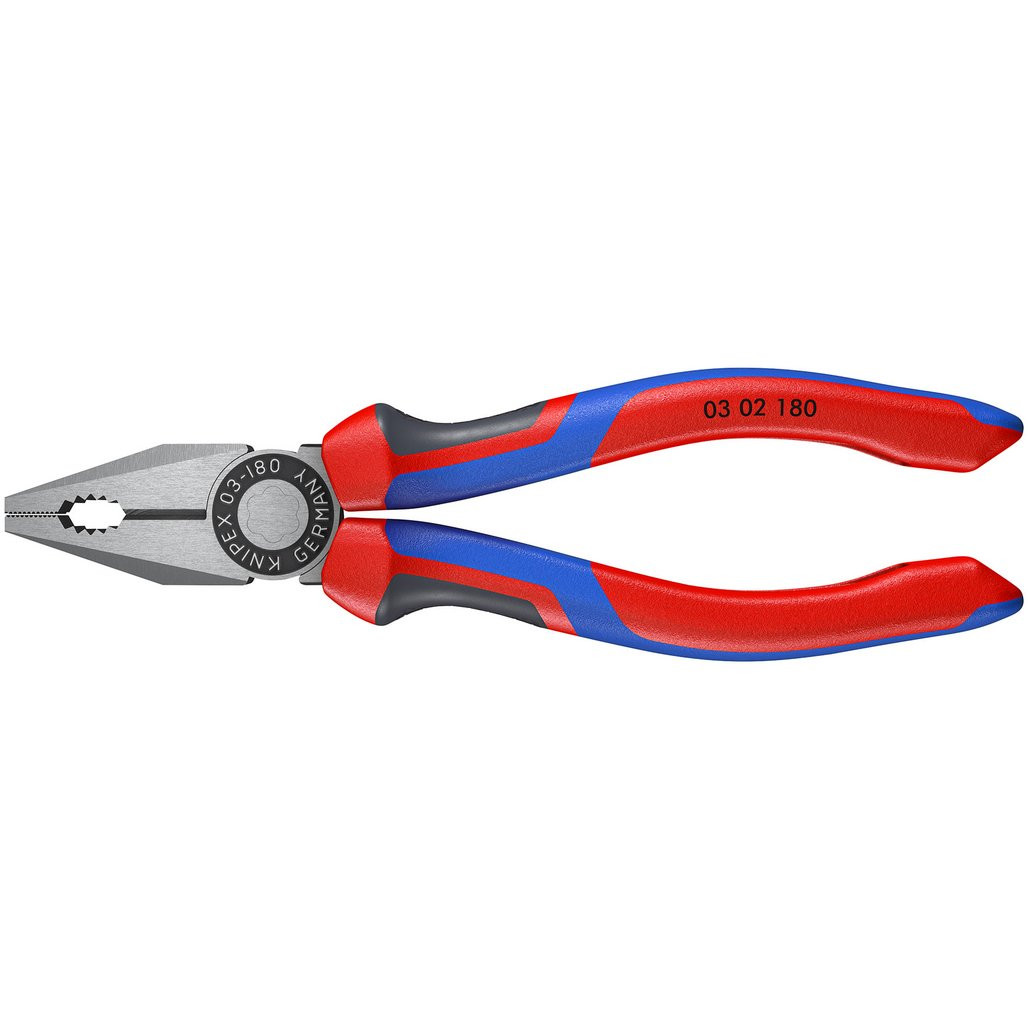KNIPEX 03 02 180 SBE Combination Pliers, 180mm (69574) | Draper Tools