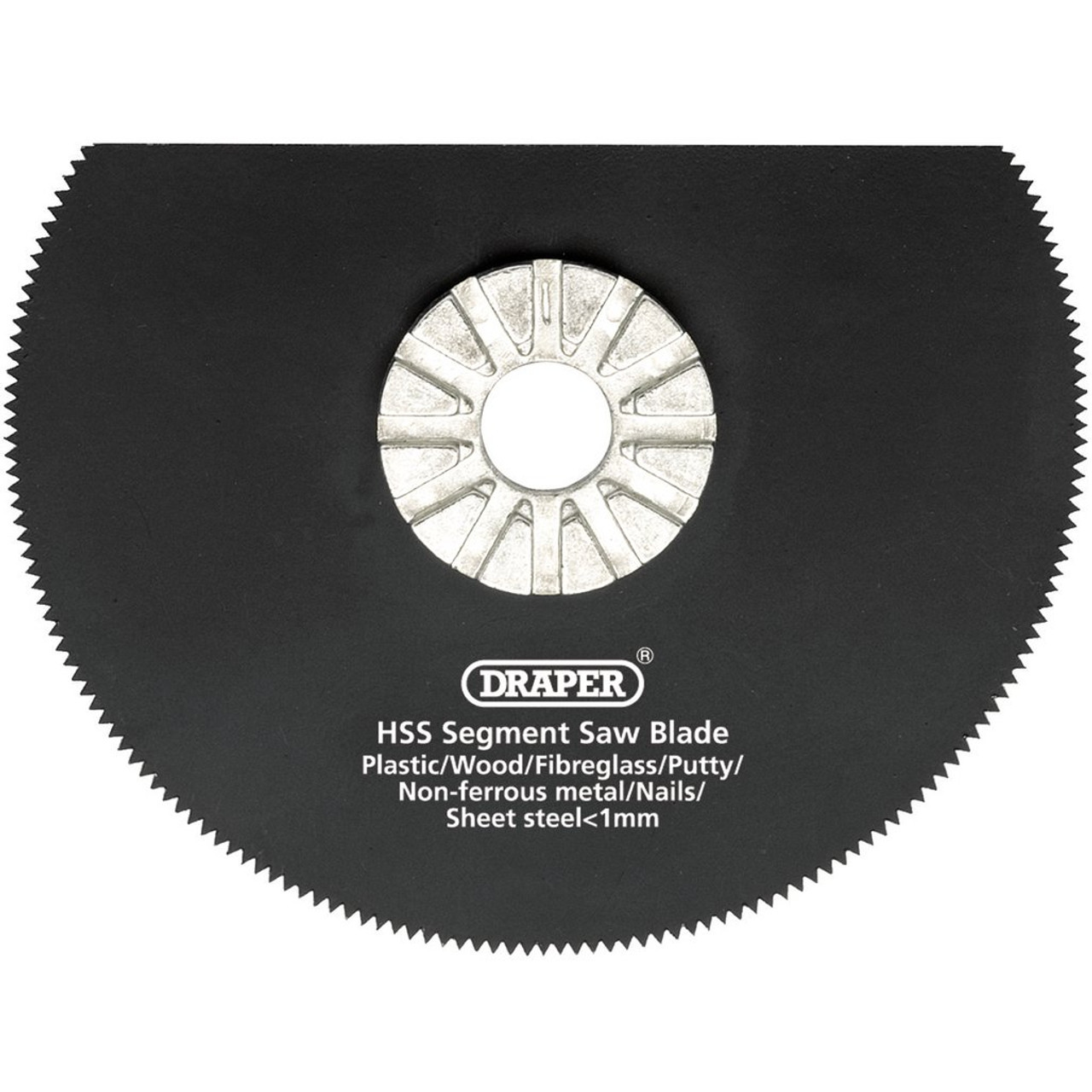 HSS Segment Saw Blade, 88mm Diameter, 18tpi (26072) Draper Tools