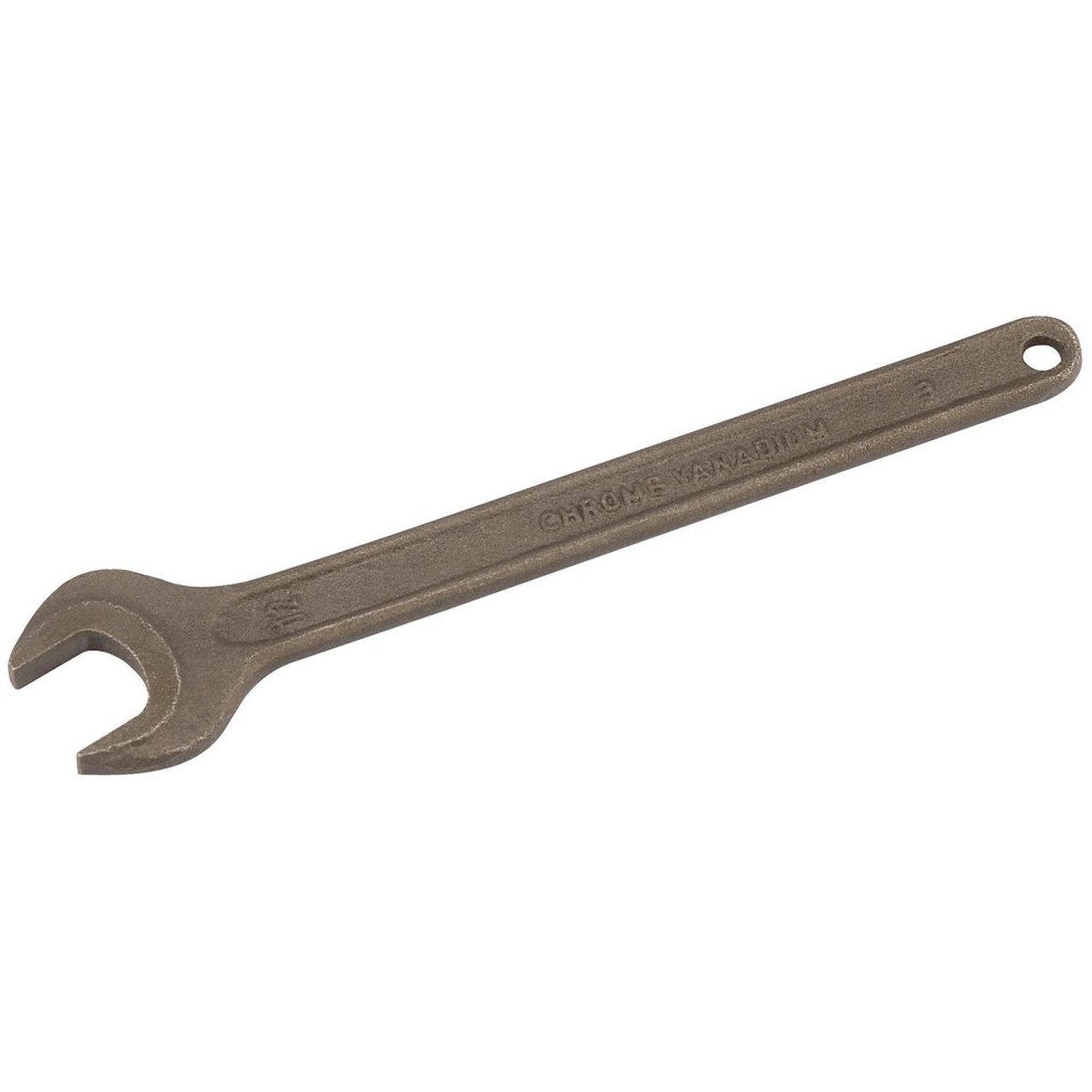 Single ended clearance spanner