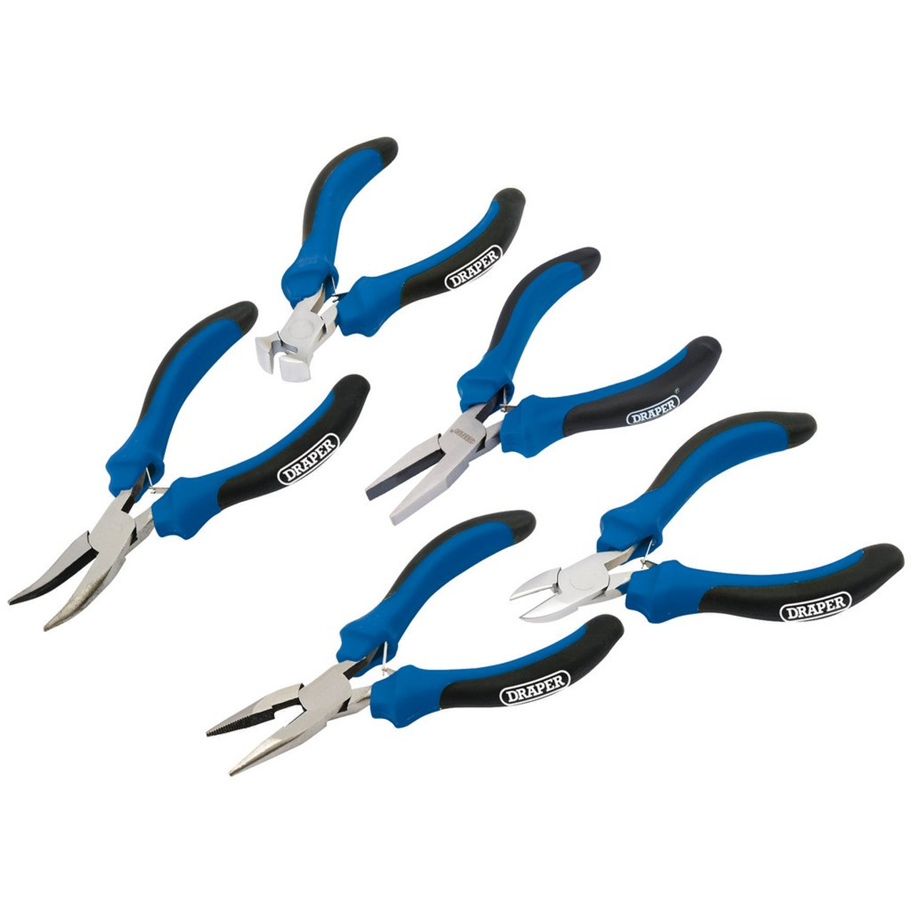 Fine Polished Mini Plier Set (5 pcs.)