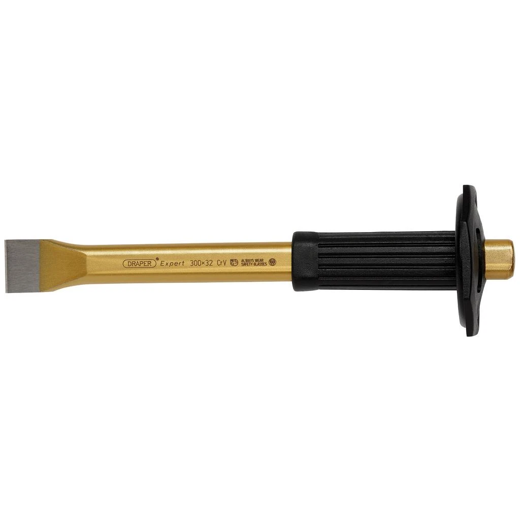 Draper Expert Flat Cold Chisel with Hand Grip, 300 x 32mm (11152 ...
