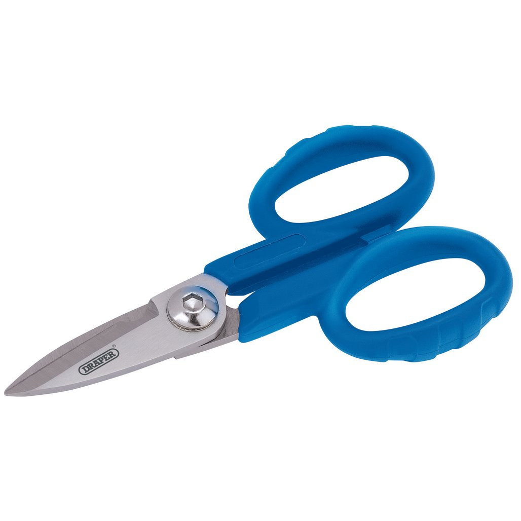 Electricians Scissors, 140mm (54957) | Draper Tools