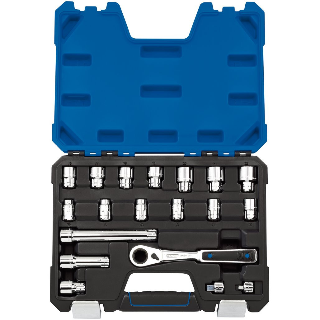 Draper Expert Go Through' Metric Socket Set (19 piece) (16482