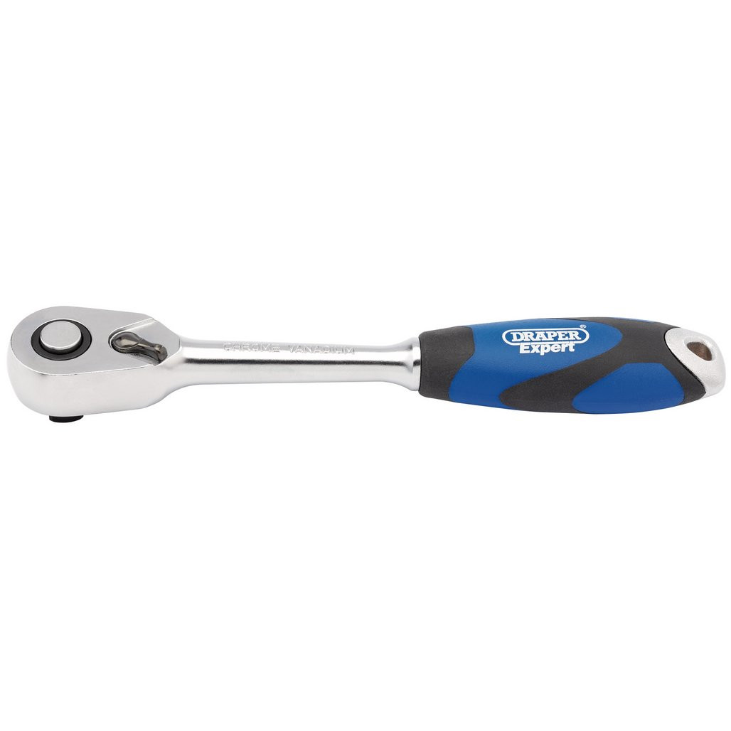 Draper Expert T-Griff Inbusschlüssel 10 Mm – Mit Kugelkopf, Weicher Griff, Blau, 200 Mm