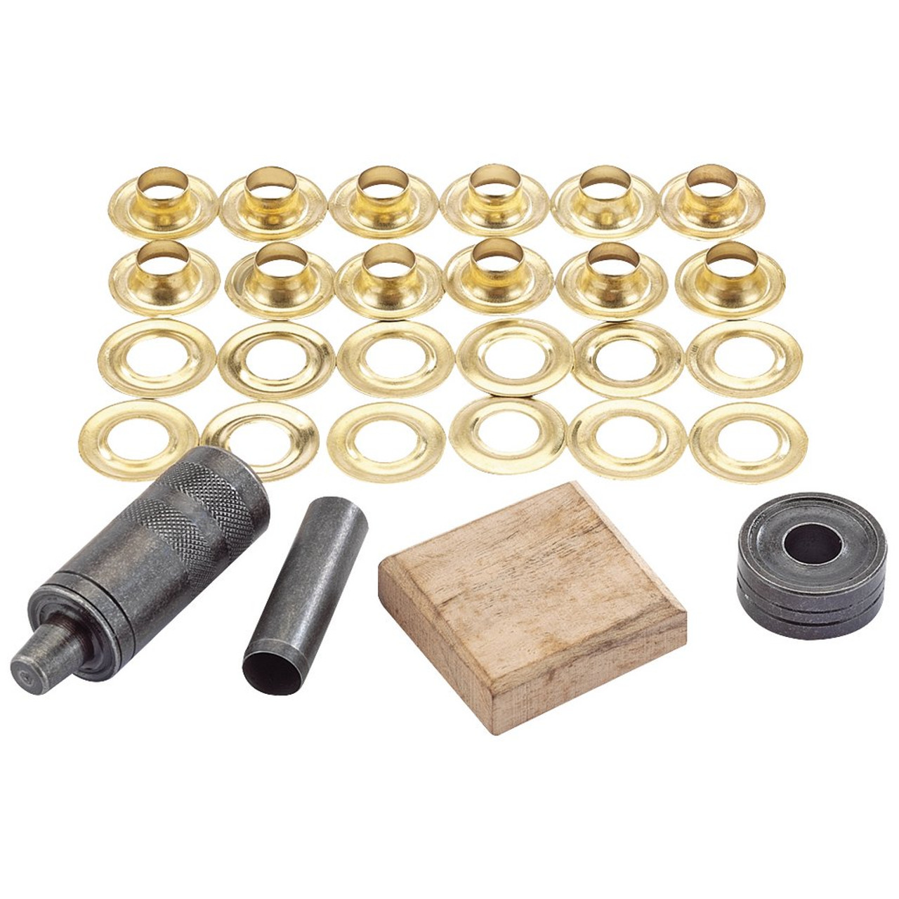 1000pcs Brass Eyelets Metal Eyelets Grommet Supplies Grommet Tool Kit